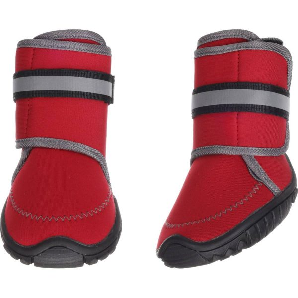 Chaussures XXXL 10.7 x 8.8 cm Kajan Rouge 2 pièces pour chien