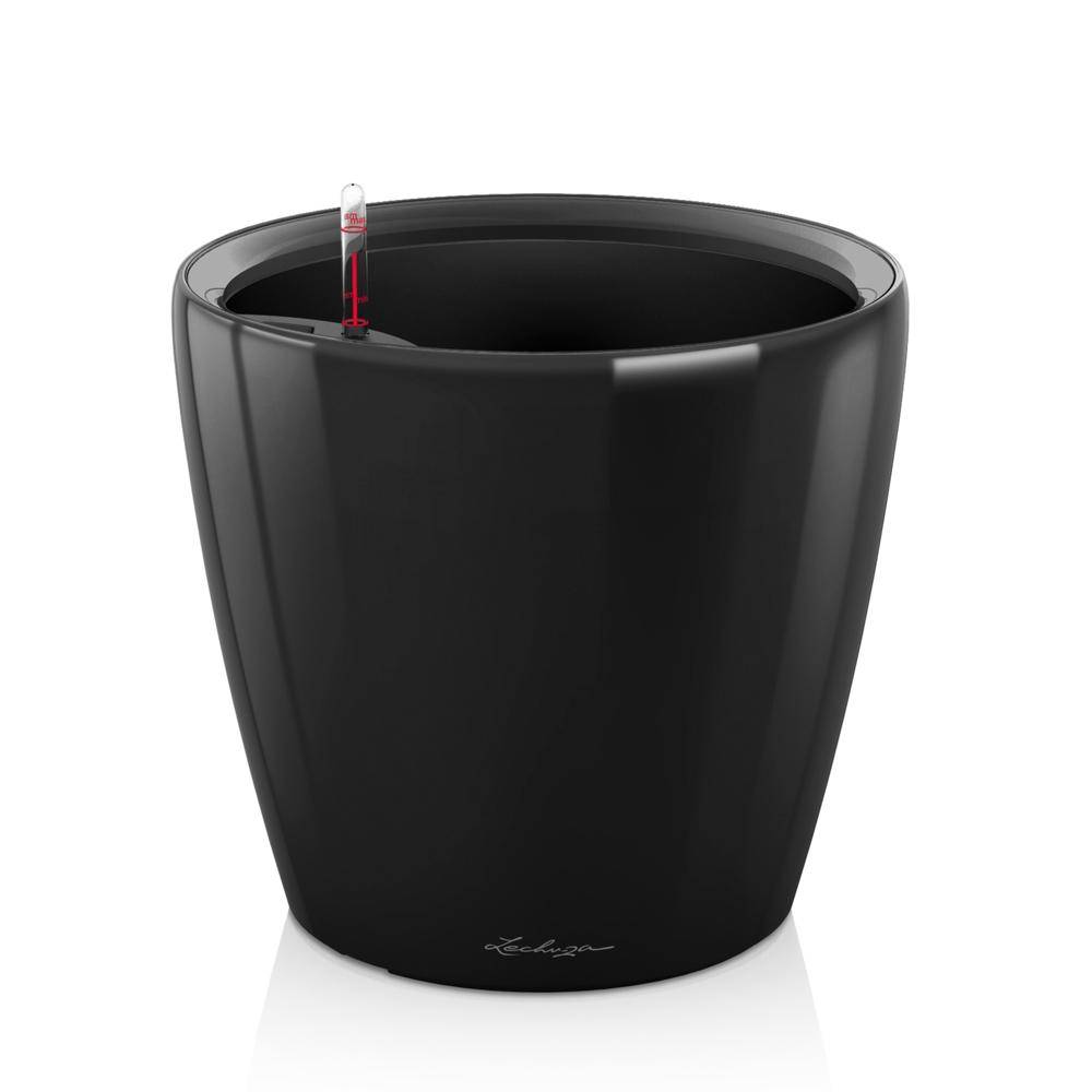 Classico Premium LS 50 - kit complet, noir brillant Ø 50 X 47 Lechuza