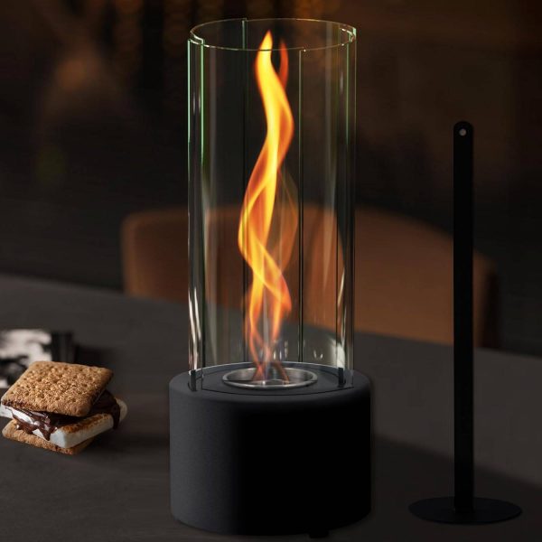 Cheminée de table portable, brasero sans fumée, pour intérieur et extérieur, décoration d’intérieur pour Halloween et Noël, Noir-Lytech Cheminée de table portable, brasero sans fumée, pour intérieur et extérieur, décoration d’intérieur pour Halloween et Noël, Noir-Lytech
