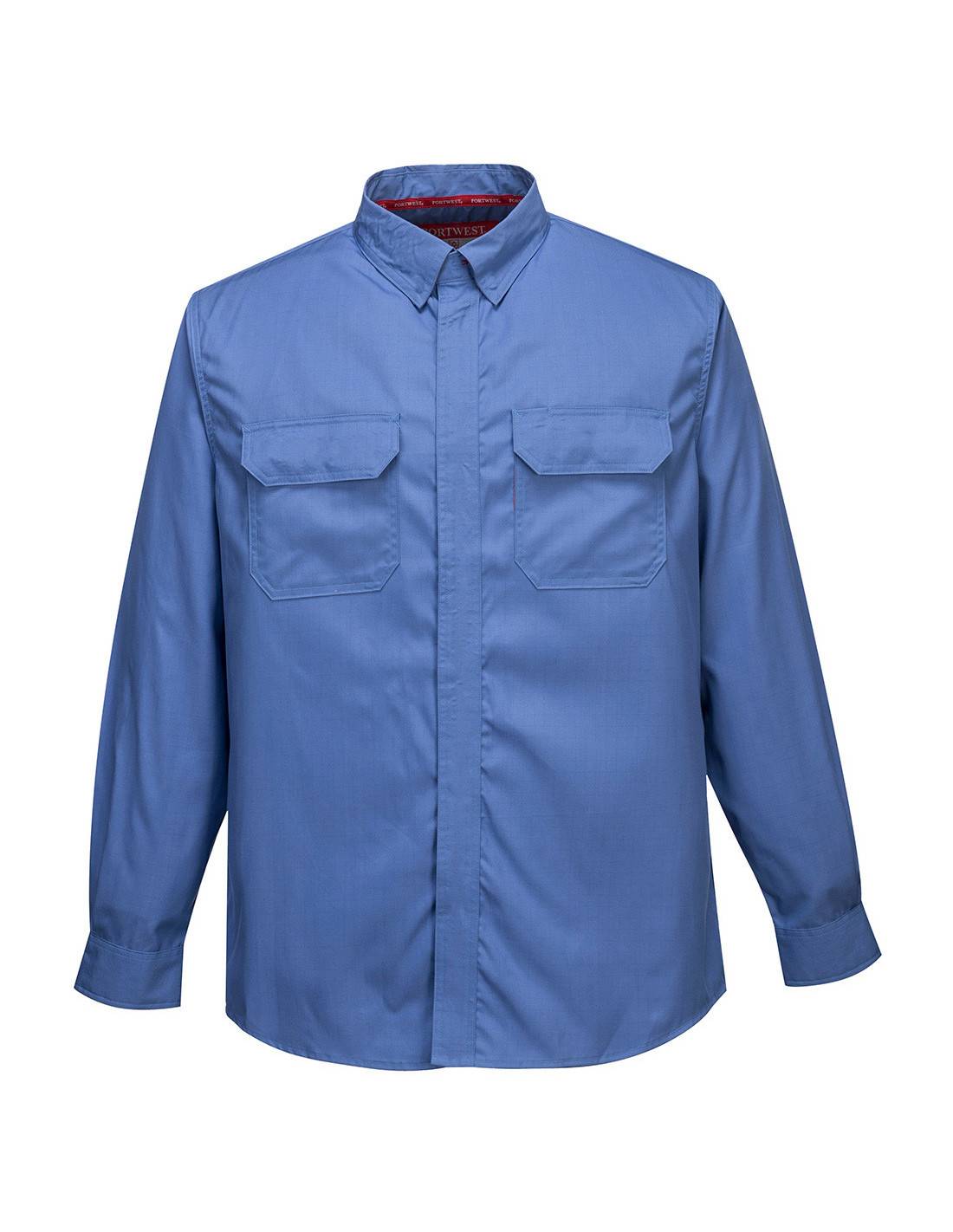 Chemise Bizflame Plus Couleur : Bleu Taille L - Portwest