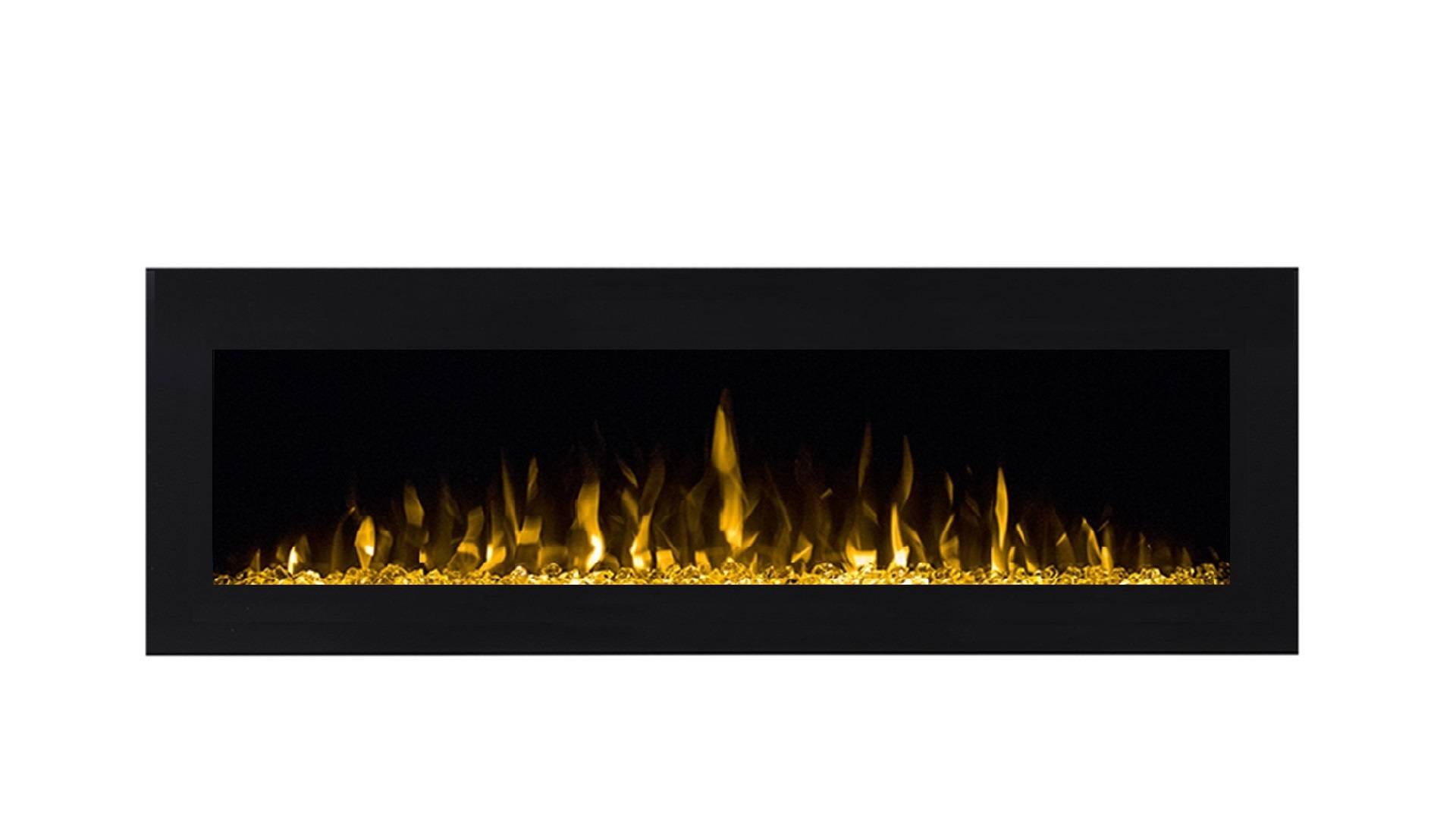 Cheminée électrique Murale Volcano 3XL 150 cm Effet Flammes LED Chemin'Arte