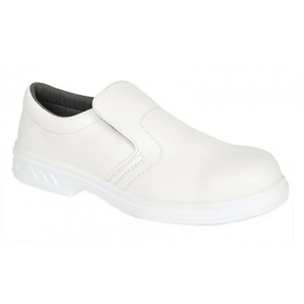 Chaussures de cuisine Portwest Mocassin S2 Blanc 37