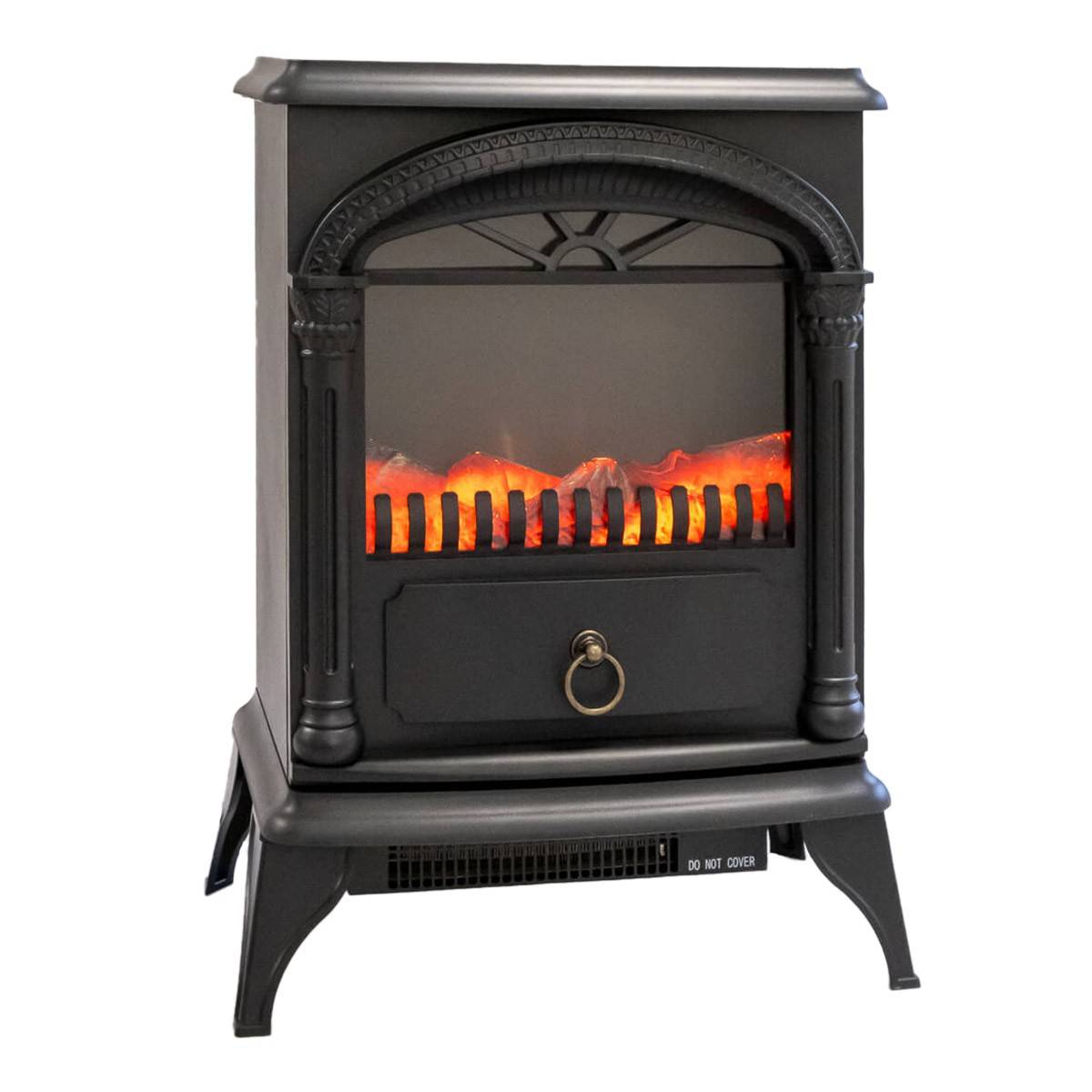 Cheminée électrique 1800W Effet flamme Chauffage d'appoint Santorin NIKLAS