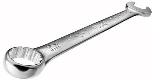 Clé mixte BOST - Tête polygonale 12 pans 12 mm et tête à fourche Ø7 mm - 692216