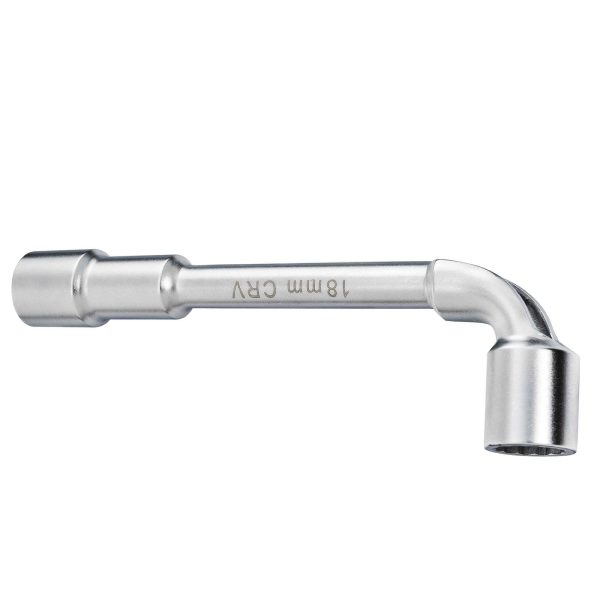 Clé à pipe débouchée Cr-v – 18 mm Clé à pipe débouchée Cr-v – 18 mm