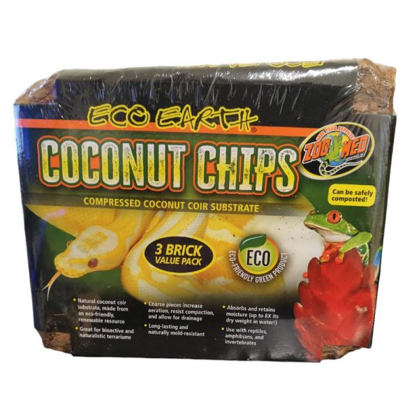 chips de noix de coco Eco Earth 1.5 kg chips de noix de coco Eco Earth 1.5 kg