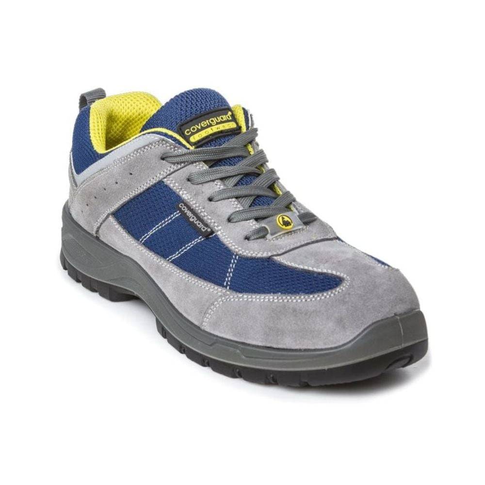 Chaussures de sécurité basses Coverguard Lead S1P SRC Bleu Gris 39