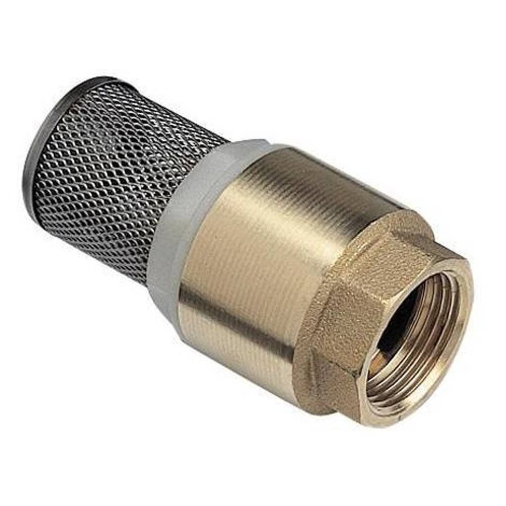 Clapet a crépine "YORK" 1 1/2" pour pompage arrosage.