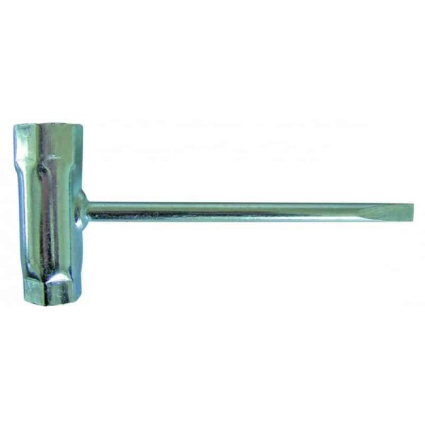 Clé à bougie 13 X 16 avec embout plat Clé à bougie 13 X 16 avec embout plat