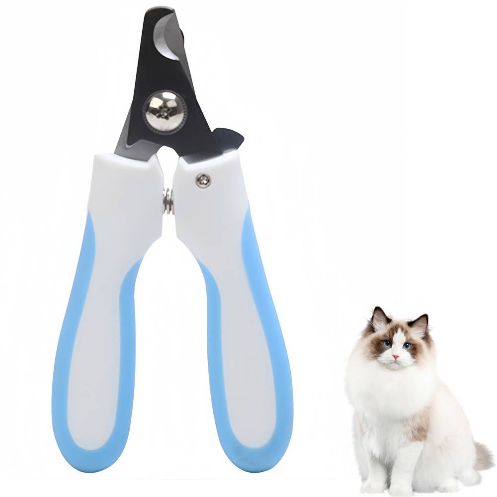 Ciseaux pour les ongles des animaux de compagnie Bleu MCBOSON