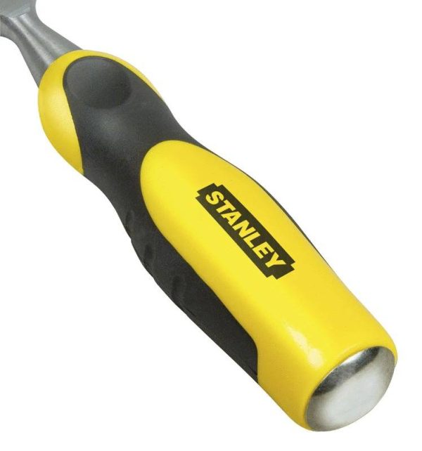 Ciseau à bois manche bi-matière 14 x 131mm longueur totale 320mm – STANLEY – 0-16-874 Ciseau à bois manche bi-matière 14 x 131mm longueur totale 320mm – STANLEY – 0-16-874