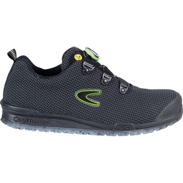 Chaussures de sécurité basses COFRA MALMO ESD S3S FO SR Noir 39 Chaussures de sécurité basses COFRA MALMO ESD S3S FO SR Noir 39
