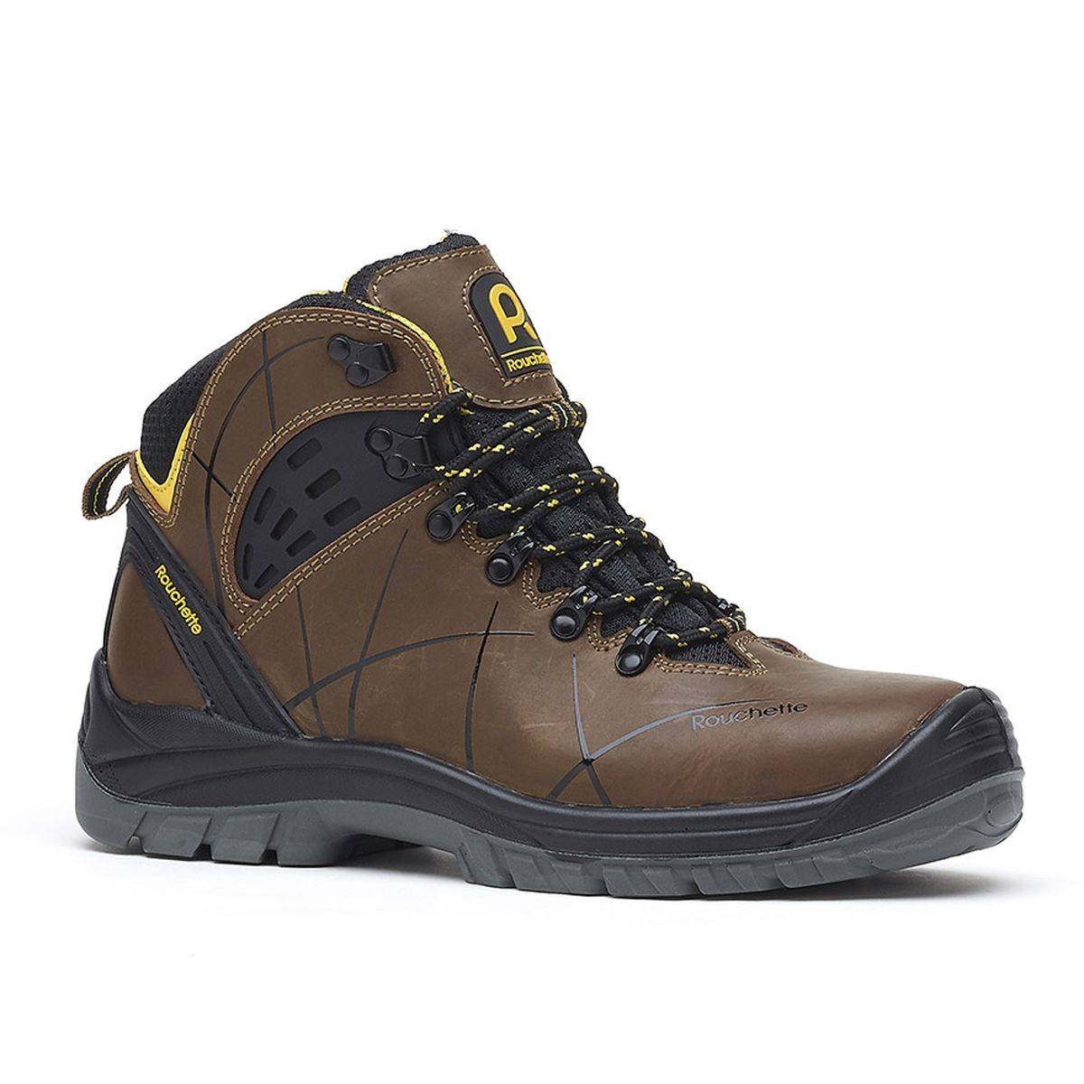 Chaussures de sécurité OREGON marron T40 Rouchette