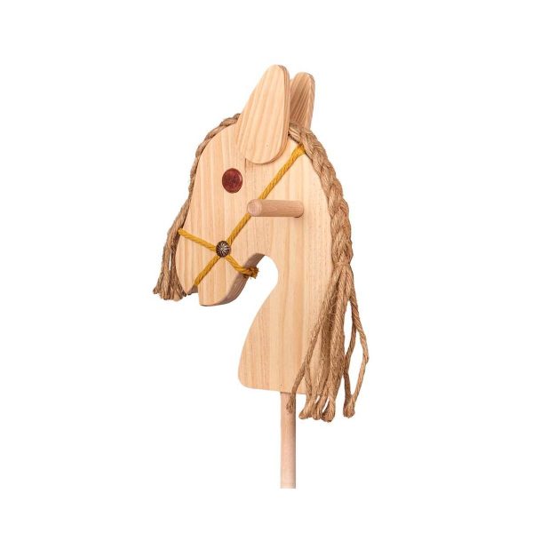 Cheval avec manche en bois Caballo Cheval avec manche en bois Caballo