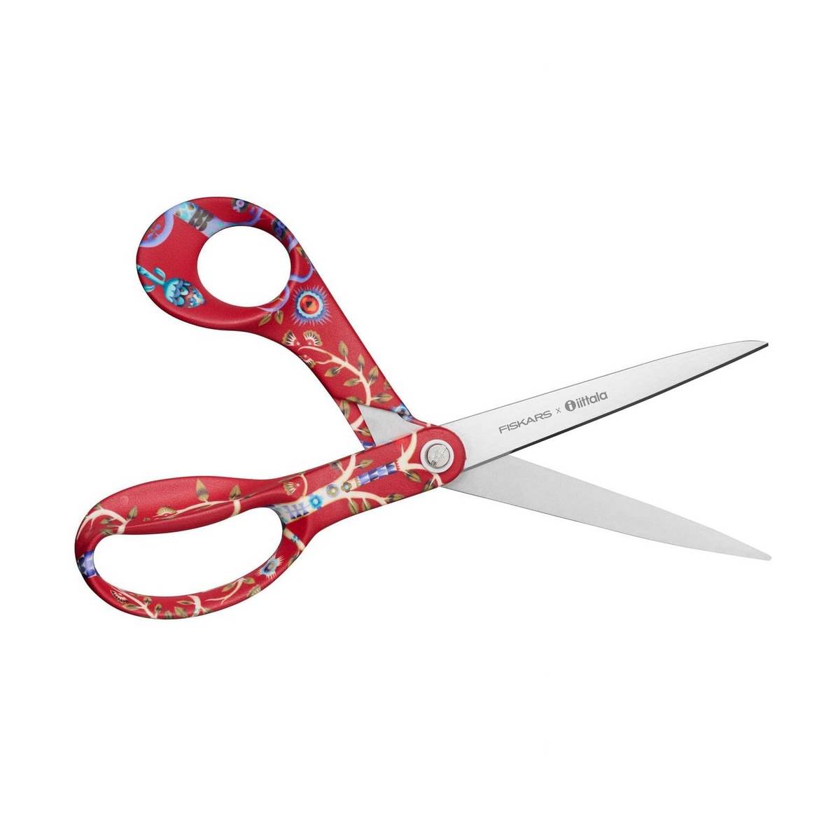 Ciseaux multi-usages droitier 21cm rouge 1071491 Fiskars