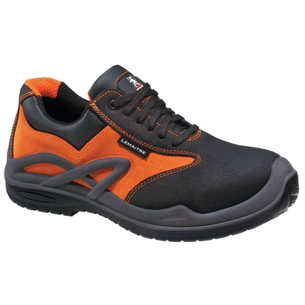 Chaussures de sécurité basses Lemaitre Royan S3 CI SRC 100% non métalliques Orange 48 Chaussures de sécurité basses Lemaitre Royan S3 CI SRC 100% non métalliques Orange 48