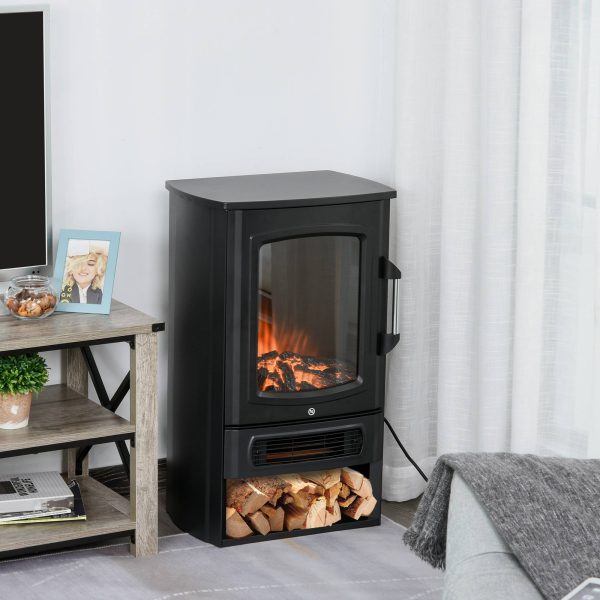 Cheminée Électrique Mobile sur Pied 2000W Thermostat et Effet Flamme Noir – ComfortXL Outdoor Living Cheminée Électrique Mobile sur Pied 2000W Thermostat et Effet Flamme Noir – ComfortXL Outdoor Living
