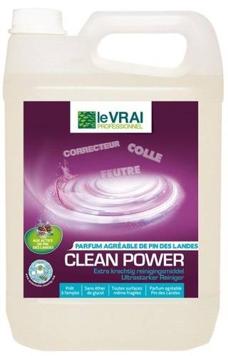 Clean Power Nettoyant Ultra Puissant 5L - Lot de 8 - Action Pin