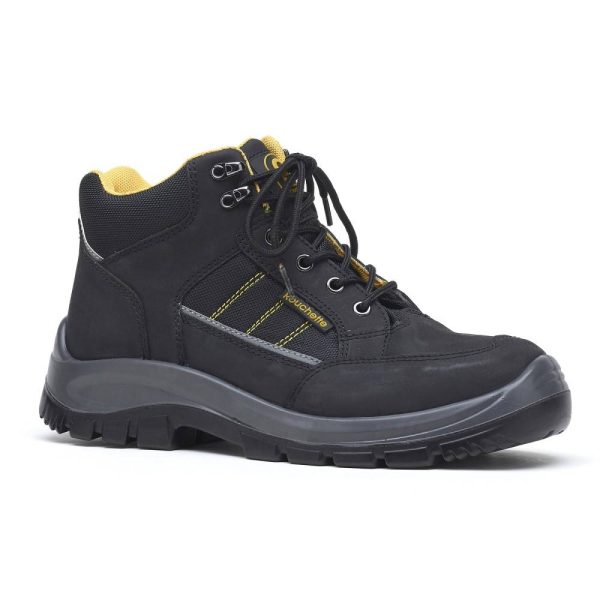 Chaussures de sécurité HAMILTON Noir/Jaune – Taille 46 Rouchette Chaussures de sécurité HAMILTON Noir/Jaune – Taille 46 Rouchette