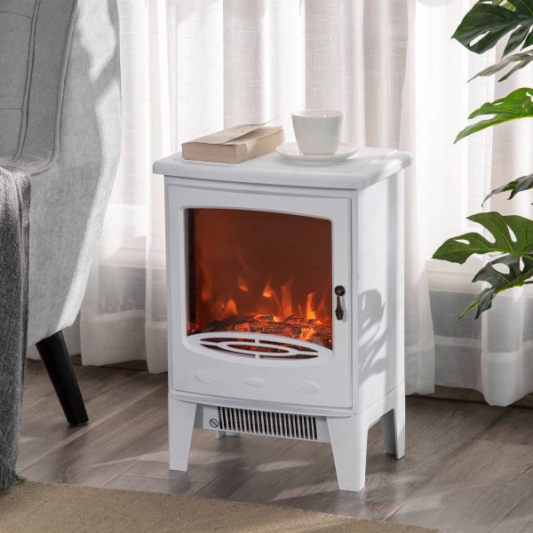 Cheminée électrique 1800W autoportante avec effet flammes LED pour salon Blanc – ComfortXL Outdoor Living Cheminée électrique 1800W autoportante avec effet flammes LED pour salon Blanc – ComfortXL Outdoor Living