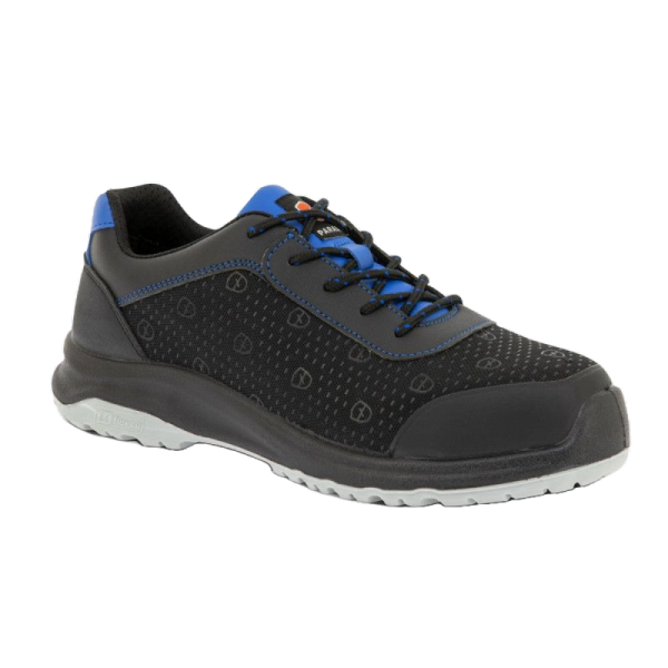 Chaussures de sécurité basses PARADE RIDE S1P SRC Noir / Bleu 35