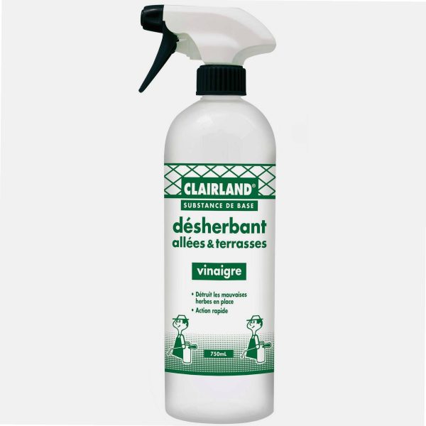 Désherbant Allées & Terrasses – Vinaigre 750 mL – 750 mL Désherbant Allées & Terrasses – Vinaigre 750 mL – 750 mL