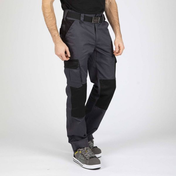cirrus – pantalon de travail – 1379 gris , noir 56