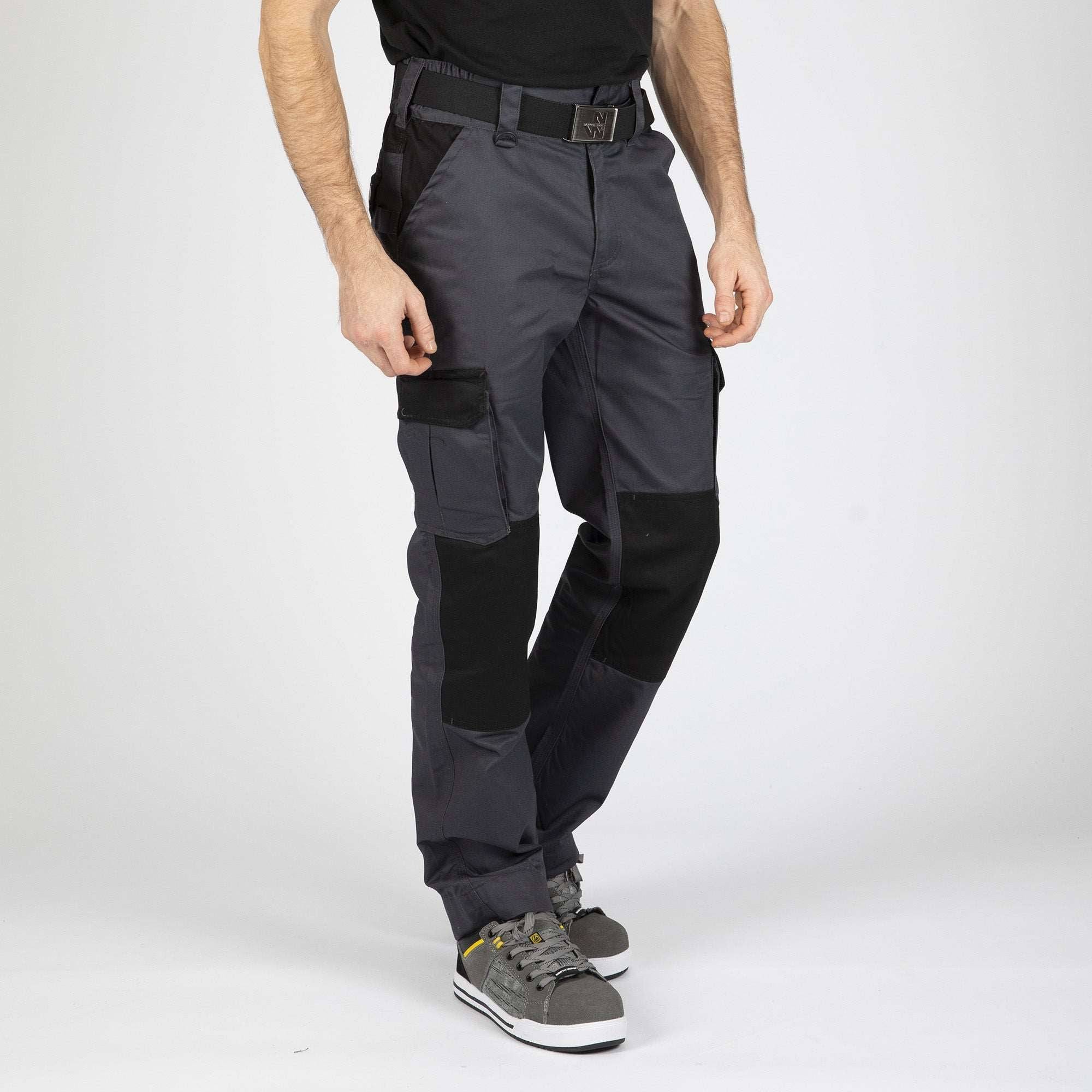 cirrus - pantalon de travail - 1379 gris , noir 56