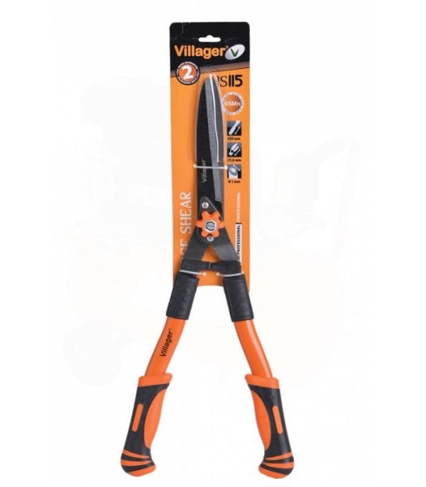 Cisaille à haies longueur 65cm lames 26cm Villager HS 115