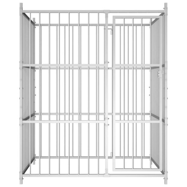 Chenil d’extérieur – Cage d’extérieur – Chenil de jardin pour chiens 150 x 150 x 185 cm Chenil d’extérieur – Cage d’extérieur – Chenil de jardin pour chiens 150 x 150 x 185 cm
