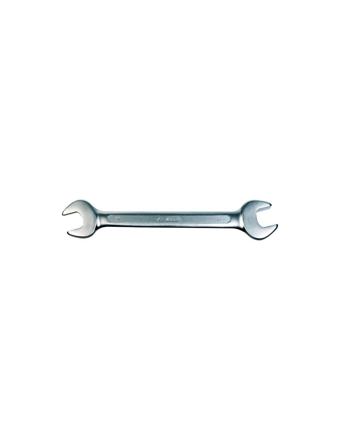 Clé à Fourches 17x19mm Double Tête, Acier Robuste - Ks Tools