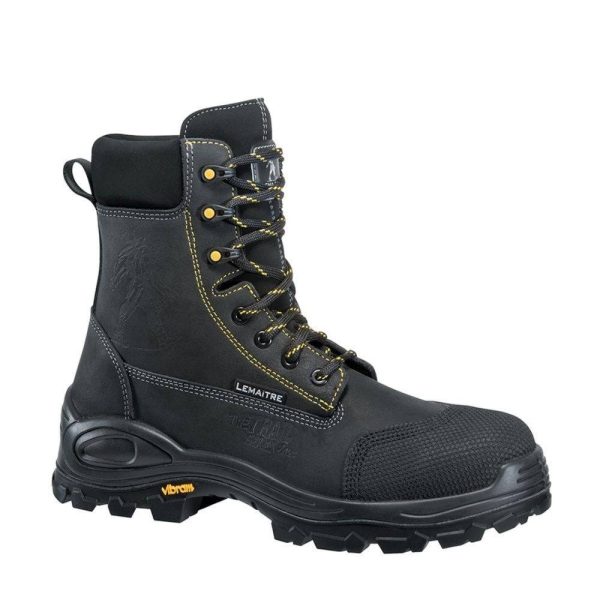 Chaussures de sécurité montantes Lemaitre ENERGY S3 SRC CI HRO 100% sans métal Noir 48 Chaussures de sécurité montantes Lemaitre ENERGY S3 SRC CI HRO 100% sans métal Noir 48