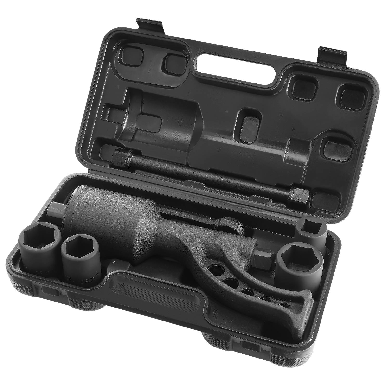 VEVOR Clé multiplicateur couple 25,4 mm, rapport 1:64, 4 douilles. Acier allié, démontage écrou roue.