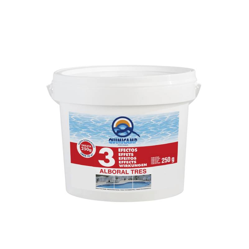 Chlore 3 actions sb 250g 2 kg
