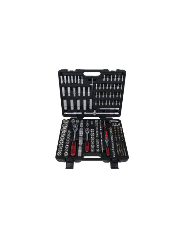 Cliquets Et Douilles 1/4 3/8 1/2 Coffret De 195 Pièces – Kstools