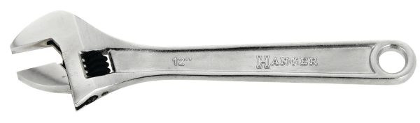 Clé à molette chromée 15» ouverture 44mm – HANGER – 214015