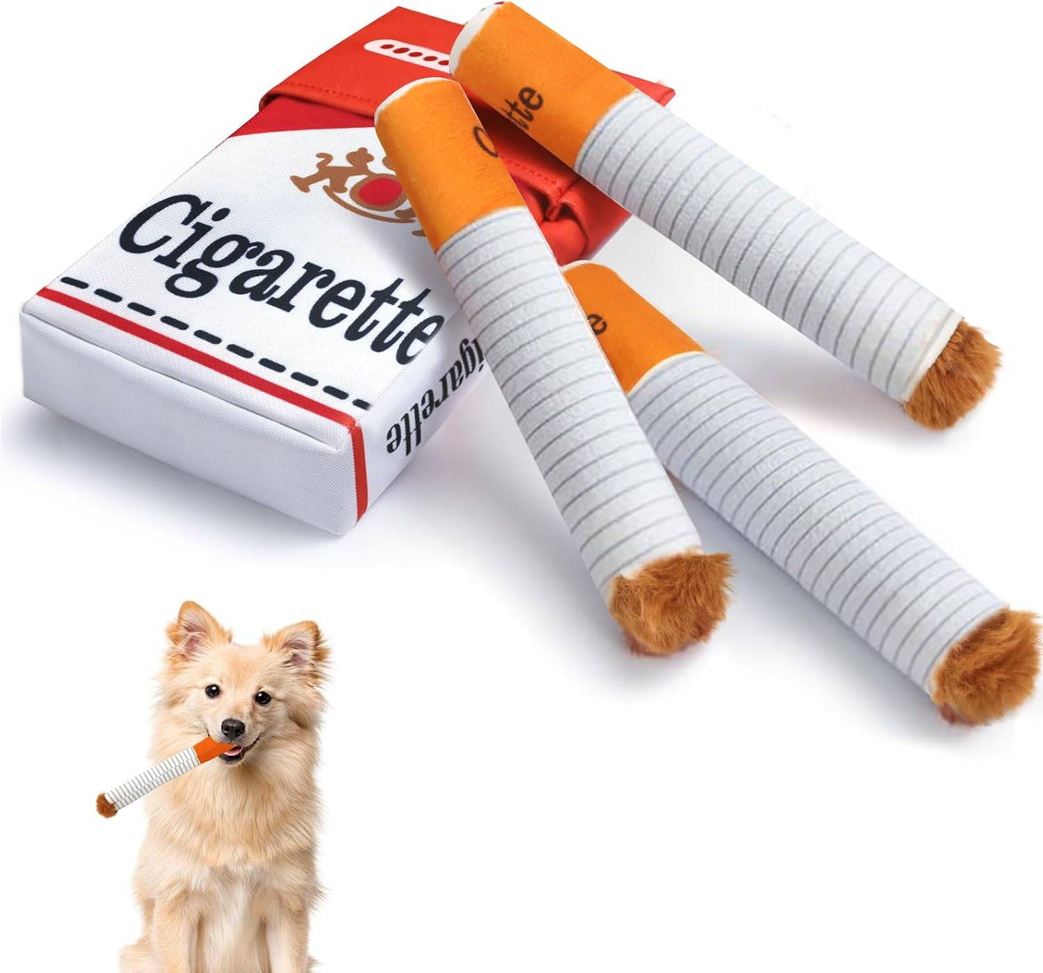 Cigarette Grinçante pour Chien - Jouet Amusant et Résistant-Living123