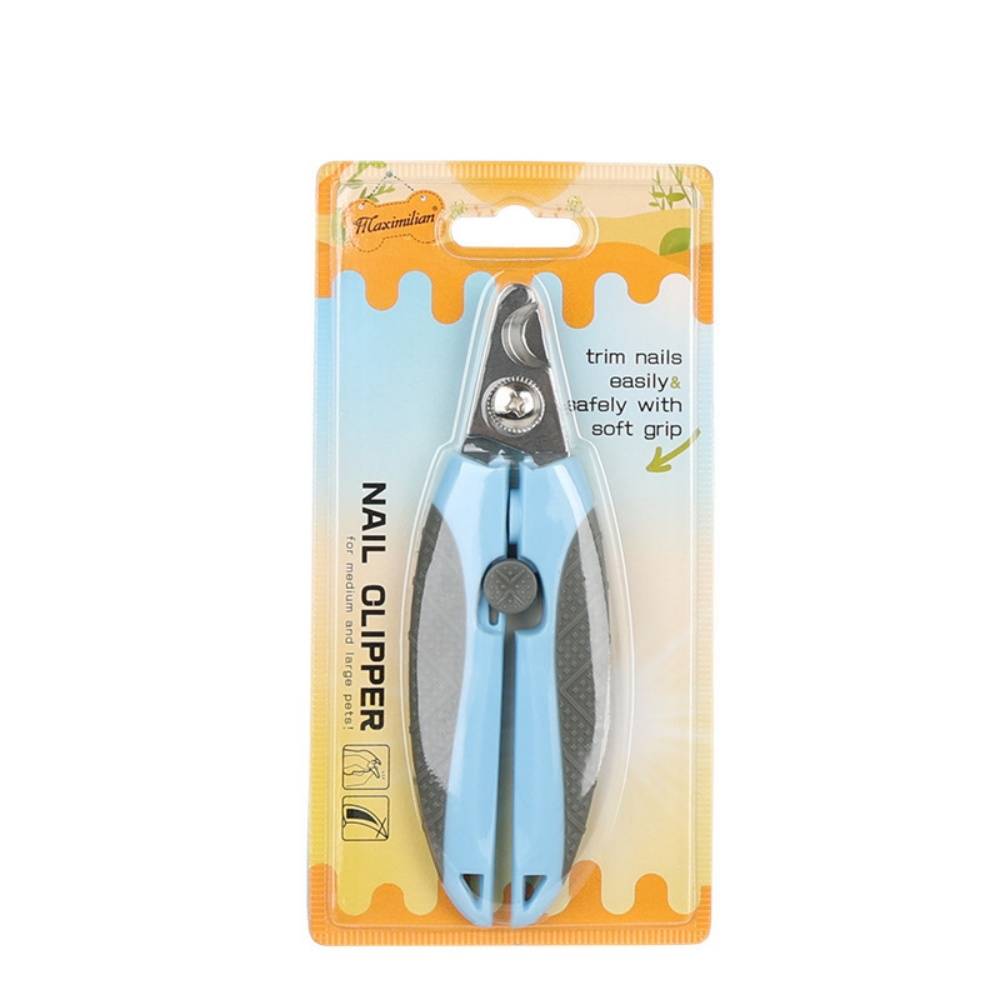 Ciseaux pour ongles de chien et chat,Grande bleue MCBOSON