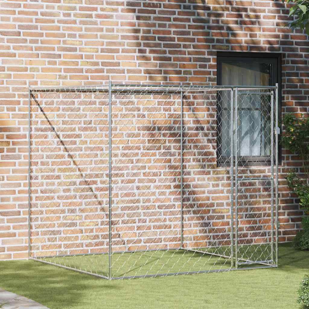 Chenil extérieur pour chien 2x2x2m en acier galvanisé modulable – ComfortXL Outdoor Living