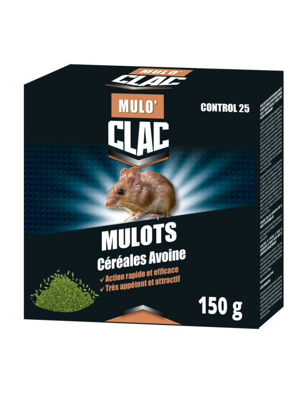 Clac Raticide Mulots Cereales 150g – Clac Clac Raticide Mulots Cereales 150g – Clac