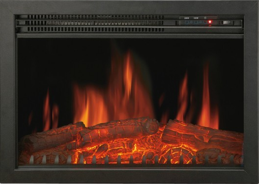 Cheminée électrique Encastrable Insert Oxford 60 cm Effet Flammes LED Chemin'Arte