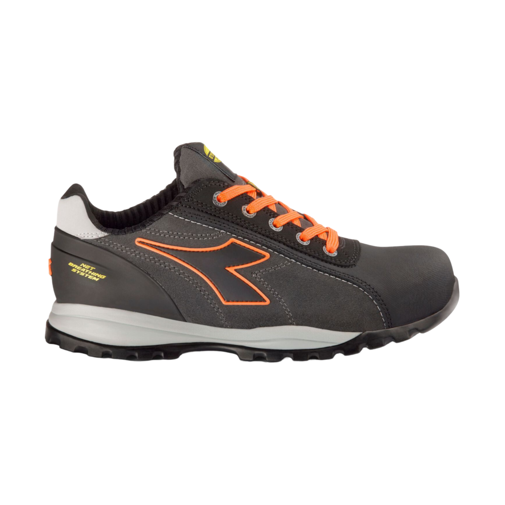 Chaussures de sécurité Diadora GLOVE NET LOW PRO S3L Gris / Orange 41
