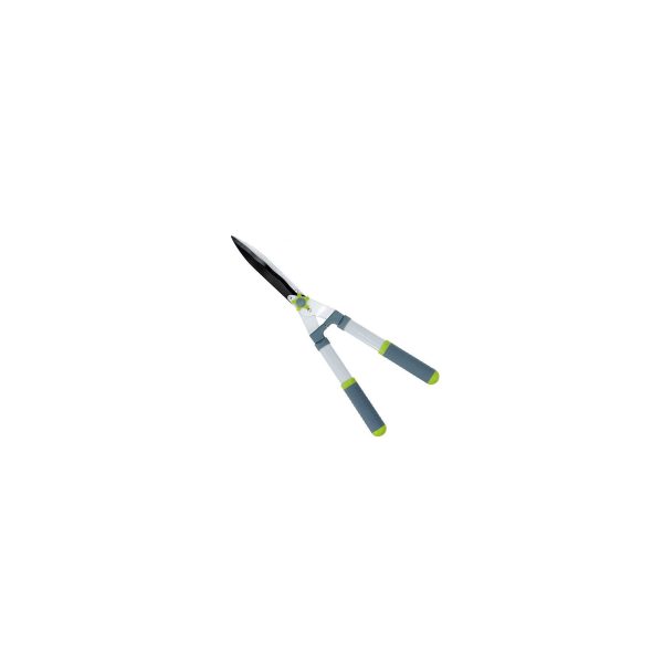 Cisaille à haie lames ondulées – Suan – Revêtement anti adhérence – Dimensions : 58 x 23 cm