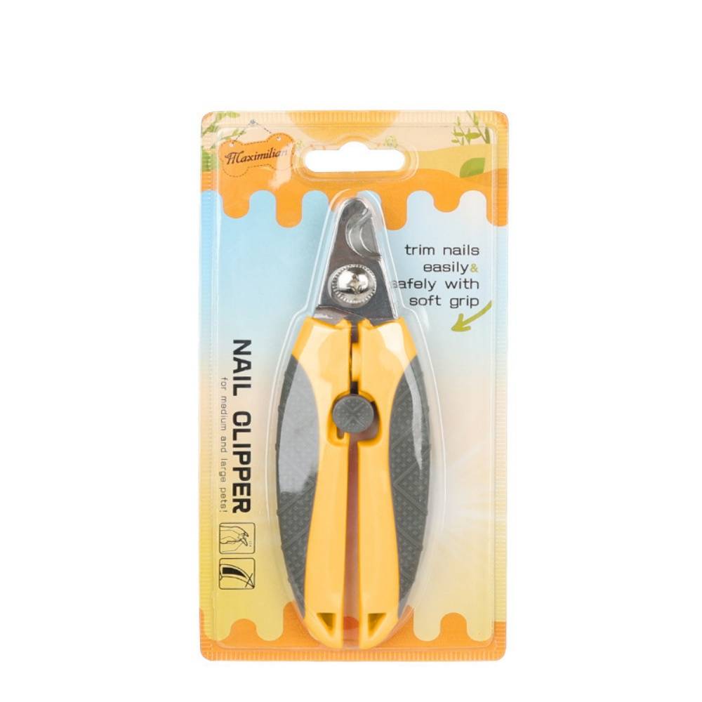 Ciseaux pour ongles de chien et chat,Grande orange MCBOSON