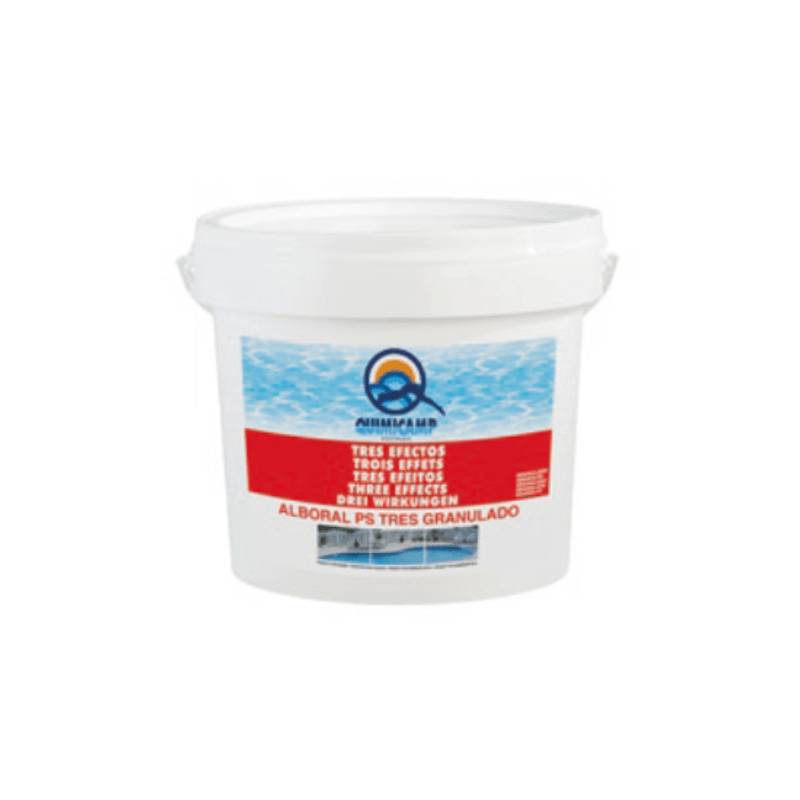 Chlore Lent 3 Actions Granulés 30 kg
