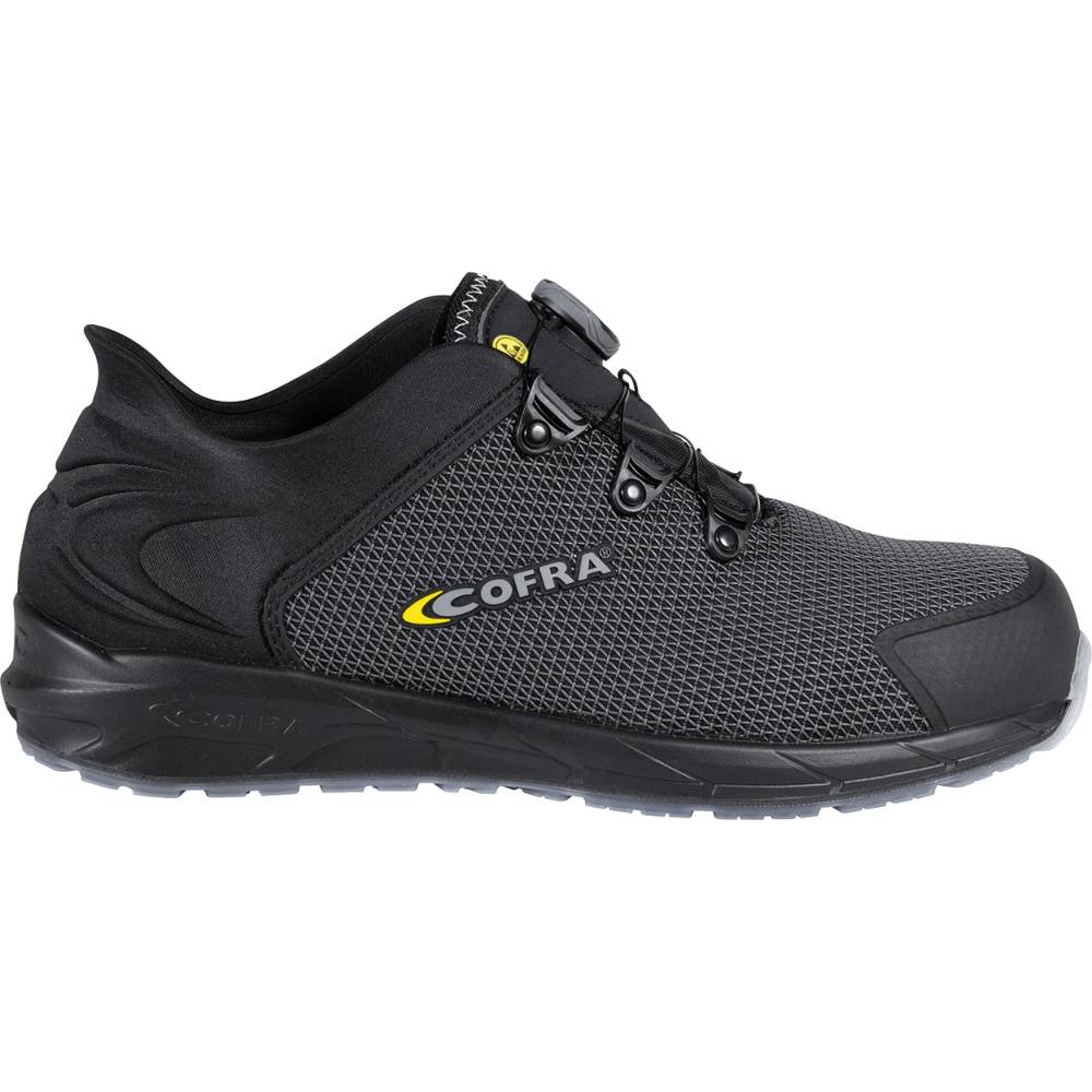 Chaussures de sécurité COFRA AEROBIC ESD S3S SC FO SR Gris / Noir 43
