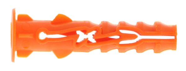 Cheville à expansion nylon avec collerette 5×25 boîte de 100 pièces – SPIT – 57070