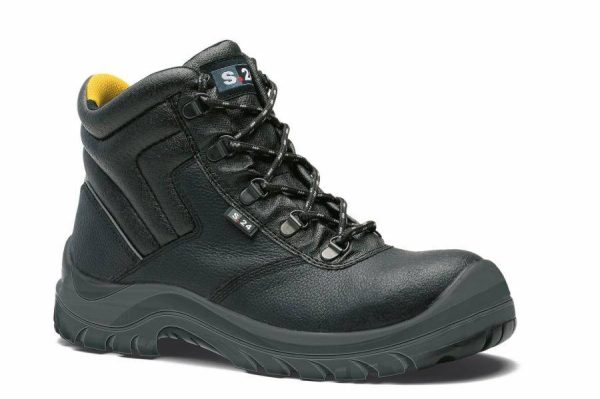 Chaussures de sécurité S24 BOA S3 – Cuir grainé noir – Taille 44 – 5132
