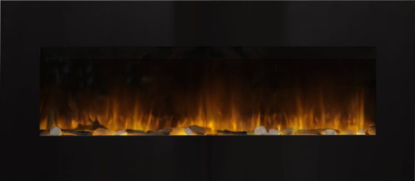 Cheminée électrique Murale Volcano XXL 120 cm Effet Flammes LED Chemin’Arte Cheminée électrique Murale Volcano XXL 120 cm Effet Flammes LED Chemin’Arte