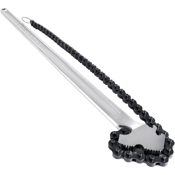 VEVOR Clé à chaîne 610 mm, acier carbone. VEVOR Clé à chaîne 610 mm, acier carbone.